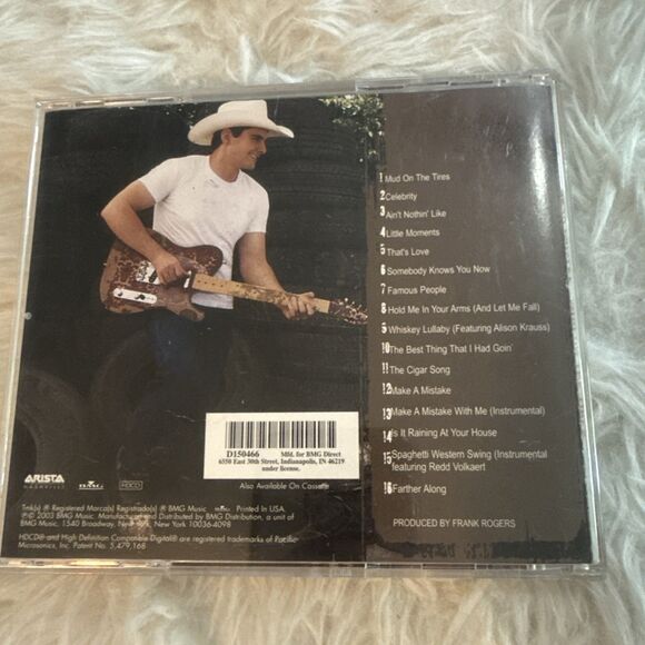 Mud on the Tires by Brad Paisley (CD, 2003) - Picture 4 of 6